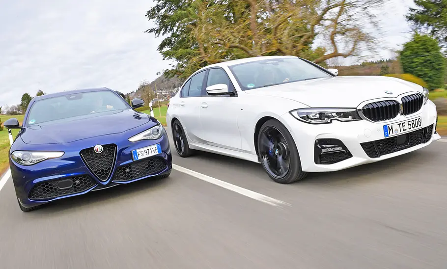 Alfa Romeo Giulia 2.2 D/BMW 320d: Test Alfa Romeo Giulia 2.2 D/BMW 320d: Test