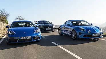 Alpine A110/Jaguar F-Type/Porsche 718 Cayman - Foto: Perkovic Alpine A110/Jaguar F-Type/Porsche 718 Cayman - Foto: Perkovic