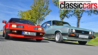 Alpine A310/Ford Capri - Foto: Zbigniew Mazar