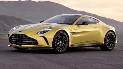 Der Aston Martin Vantage Facelift (2024) statisch von schräg vorne. - Foto: Aston Martin