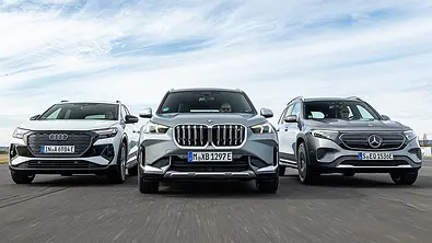 Audi Q4 e-tron/BMW iX1/Mercedes EQB - Foto: Frank Ratering