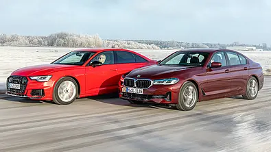 Audi S6/BMW 540d - Foto: Frank Ratering