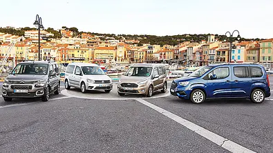 Citroën Berlingo/Opel Combo/Ford Tourneo/VW Caddy: Test - Foto: Frank Ratering