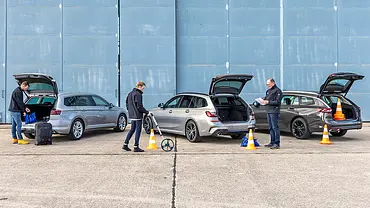 VW Passat Variant/BMW 3er Touring/Opel Insignia Sports Tourer - Foto: Zbigniew Mazar VW Passat Variant/BMW 3er Touring/Opel Insignia Sports Tourer - Foto: Zbigniew Mazar