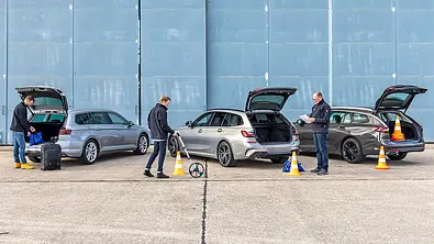VW Passat Variant/BMW 3er Touring/Opel Insignia Sports Tourer - Foto: Zbigniew Mazar