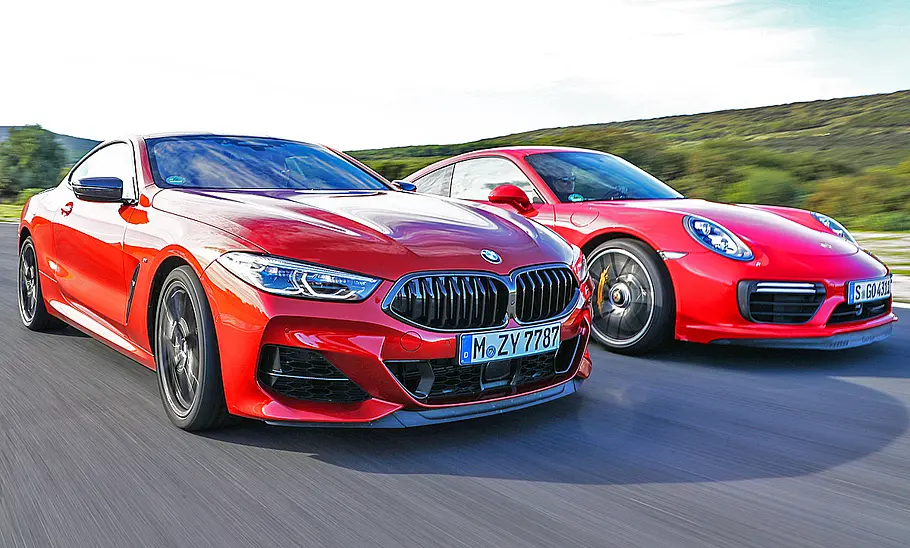 BMW M850i/Porsche 911 Turbo: Test BMW M850i/Porsche 911 Turbo: Test