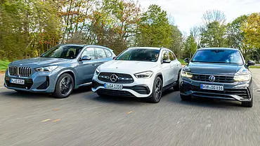 BMW X1/Mercedes GLA/VW Tiguan - Foto: Frank Ratering