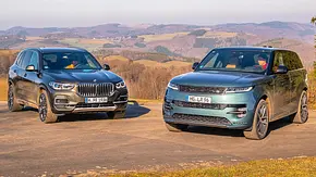 BMW X5/Range Rover Sport - Foto: Niklas Gotta