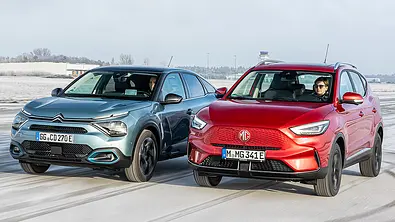 Citroën ë-C4/MG ZS EV - Foto: Frank Ratering