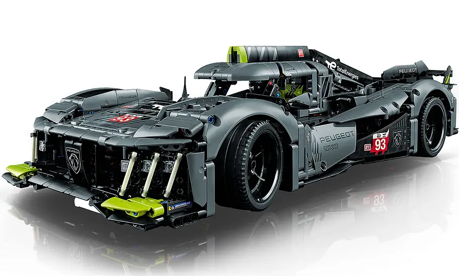 Lego Technic Peugeot 9X8 Lego Technic Peugeot 9X8 von schräg vorne