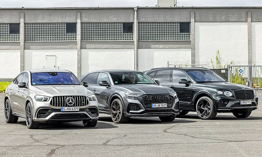 Mercedes-AMG GLE 63 S Coupé/Audi RS Q8/Bentley Bentayga V8