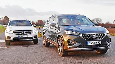 Mercedes GLC/Seat Tarraco: Test - Foto: Zbigniew Mazar