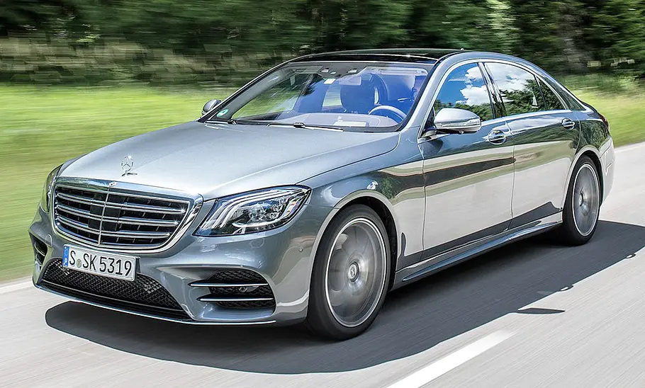 Mercedes S-Klasse (2017) Mercedes S-Klasse (2017); fahrend von vorne rechts