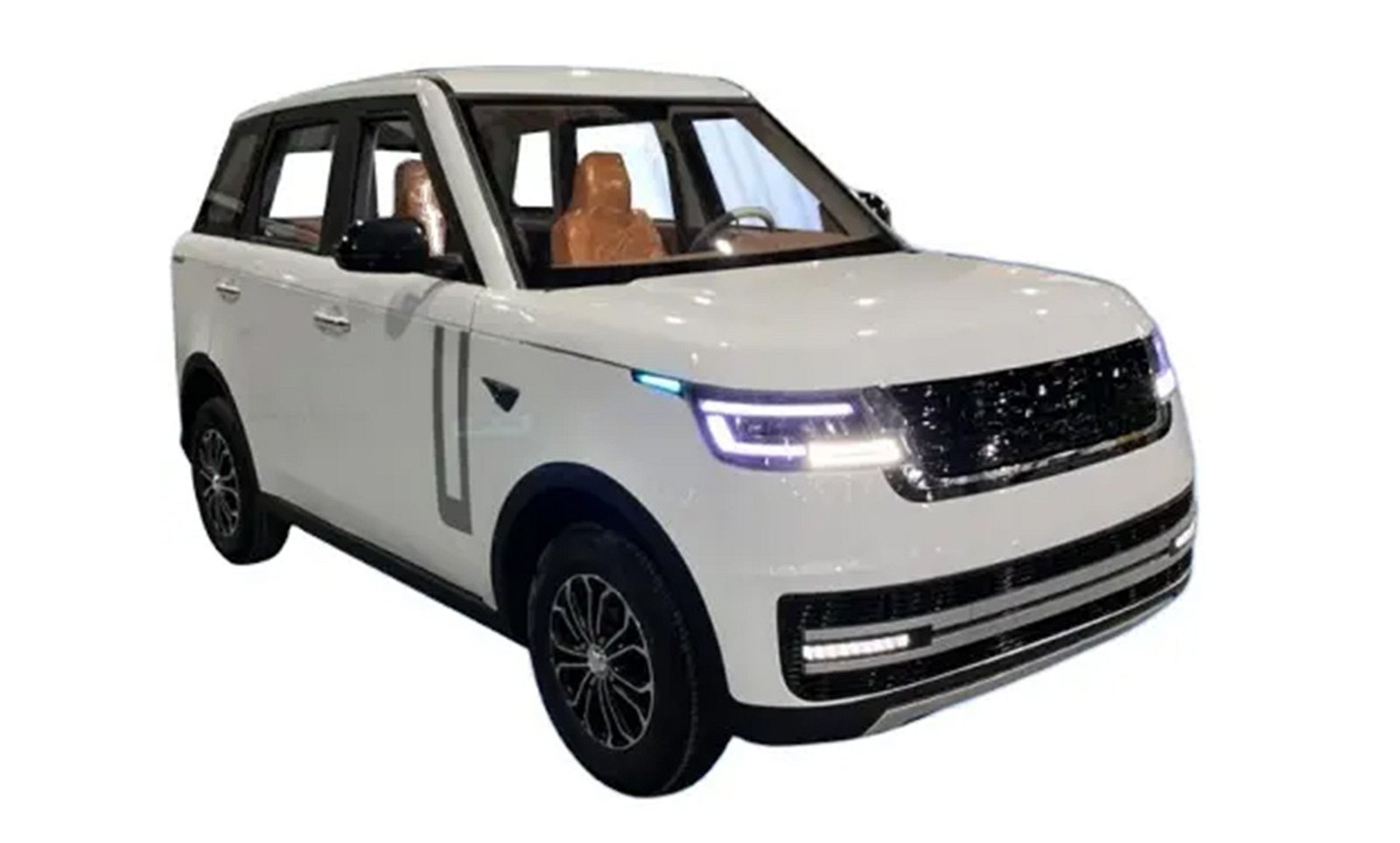 Range Rover Kloon Range Rover-Klon aus China: 3300 Euro für den E-Zwerg