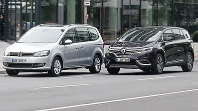 Renault Espace VW Sharan Vans Vergleichstest - Foto: Daniela Loof