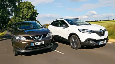Renault Kadjar Nissan Qashai SUV Crossover Vergleichstest - Foto: Daniela Loof