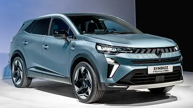 Renault Symbioz (2024) stehend von schräg vorne fotografiert. - Foto: Renault