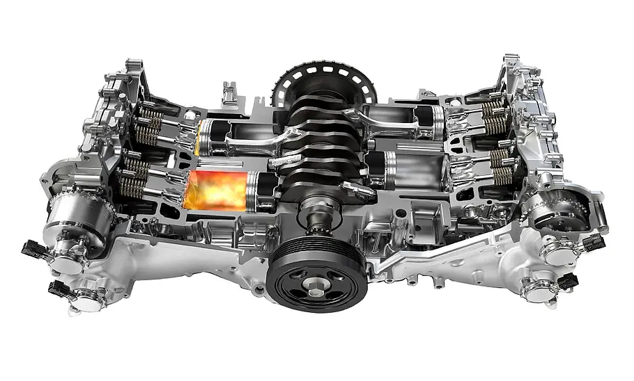 Boxermotor des Subaru Levorg Boxermotor des Subaru Levorg