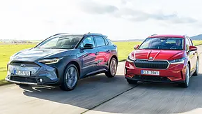 Subaru Solterra/Skoda Enyaq iV - Foto: Frank Ratering