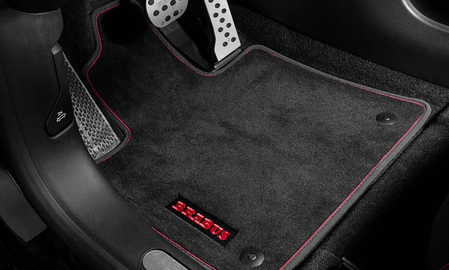 Smart Brabus #3 Fußmatten mit Logo