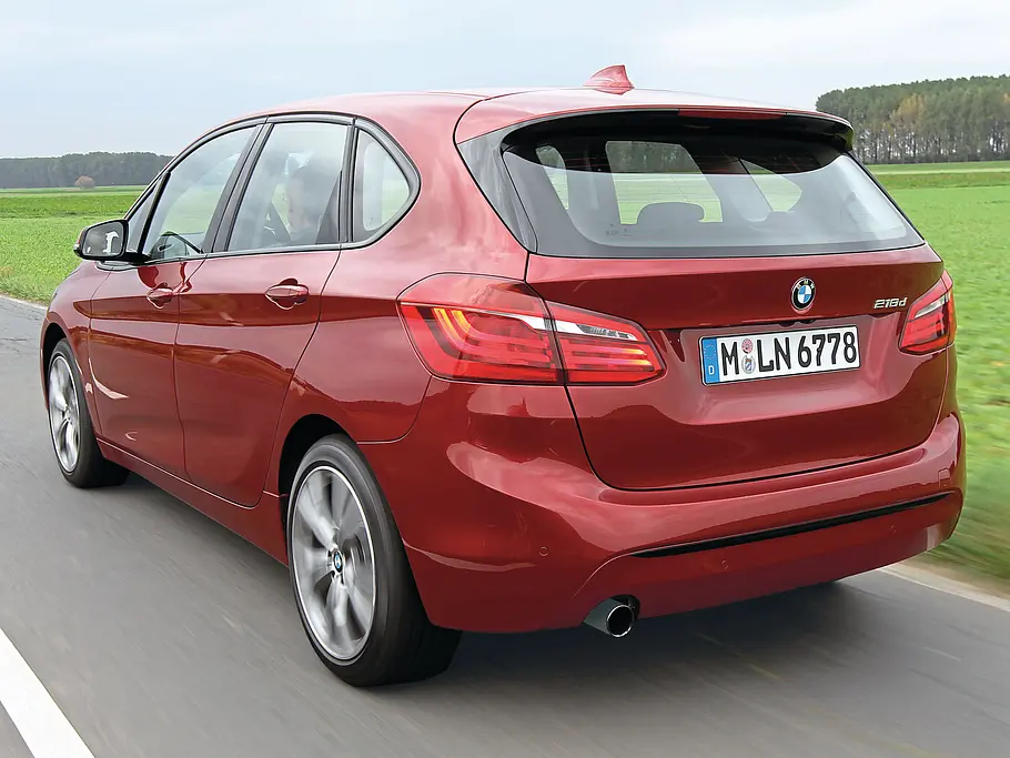 BMW 218d Active Tourer SUV Van Vergleichstest