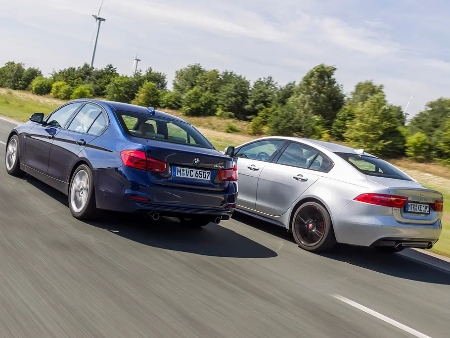 BMW 340i Jaguar XE S Vergleichstest