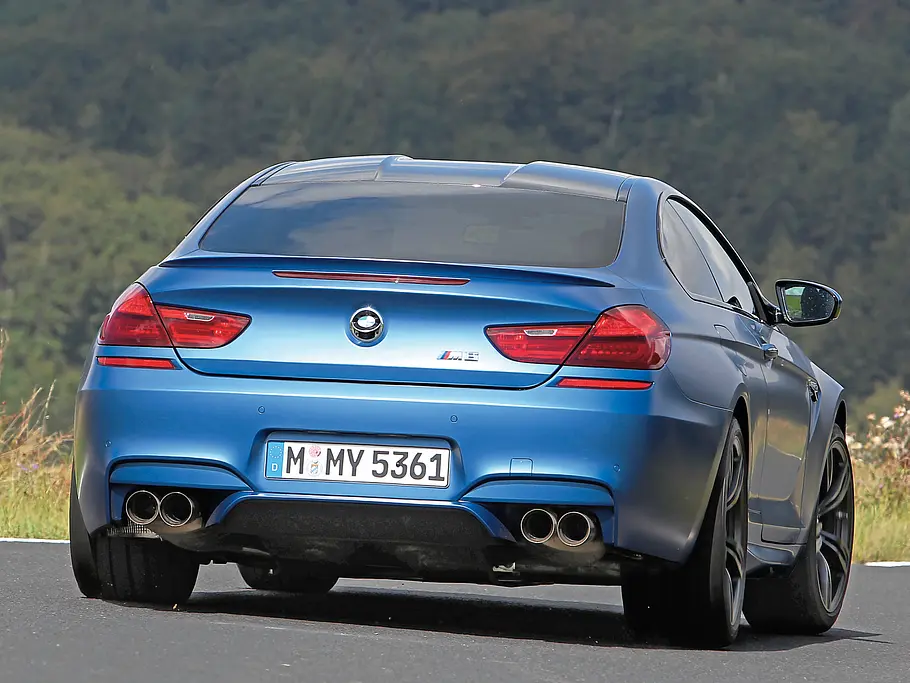 BMW M6 Competition Luxus Sportcoupes Benziner Sportler Biturbo Achtzylinder Vergleichstest