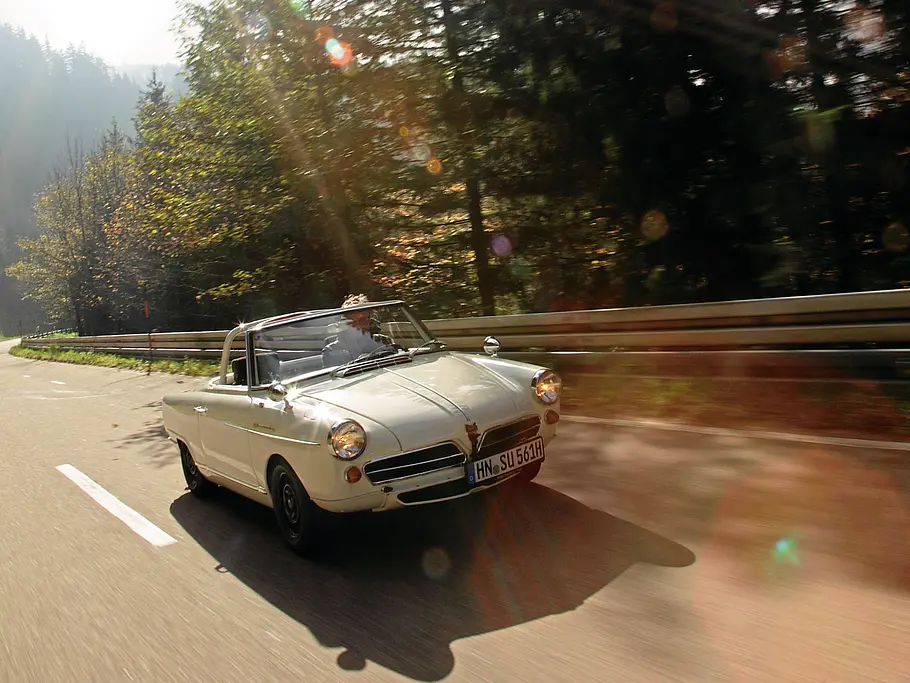 NSU Wankel Spider RS NSU Wankel Spider RS Roadster Oldtimer Reportage Schauinsland Faszination Bilder
