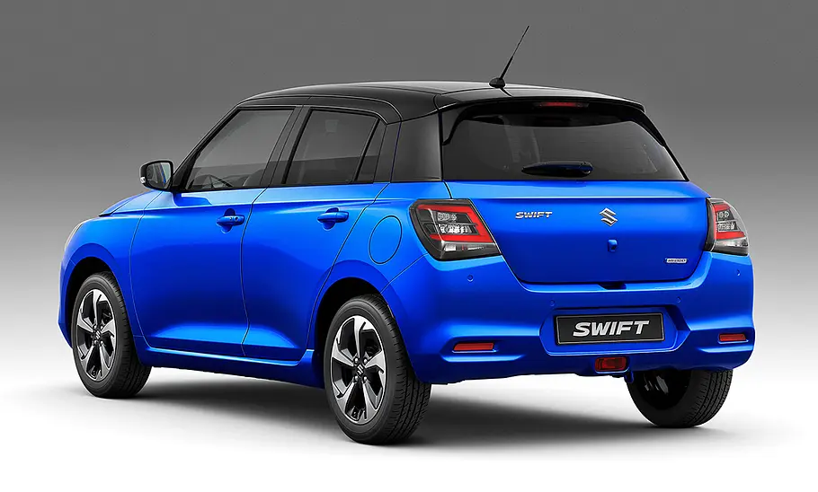 Suzuki Swift (2024); stehend, schräg hinten