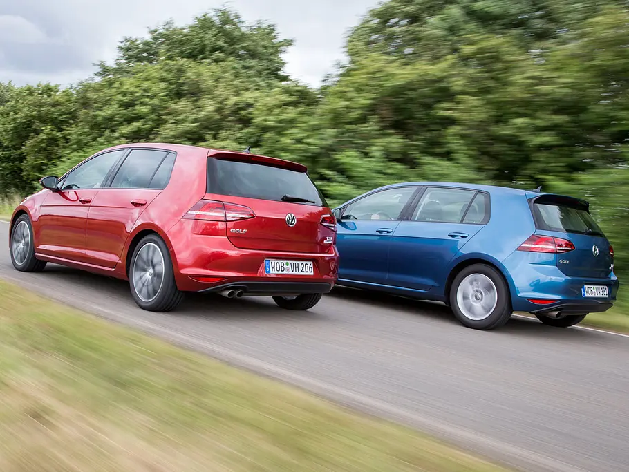 VW Golf 1.0 TSI BlueMotion vs. 1.4 TSI VW Golf 1.0 TSI BlueMotion 1.4 TSI Verbrauchsvergleich