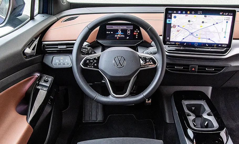 Das Cockpit des VW ID.4.