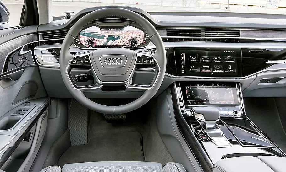 Audi A8 (2017); Cockpit
