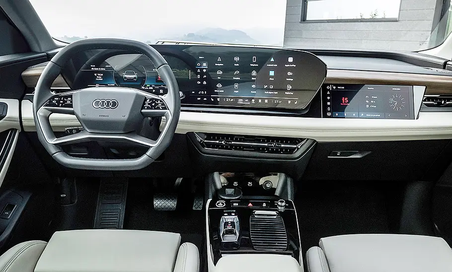 Audi Q6 e-tron (2024) Audi Q6 e-tron (2024); Cockpit