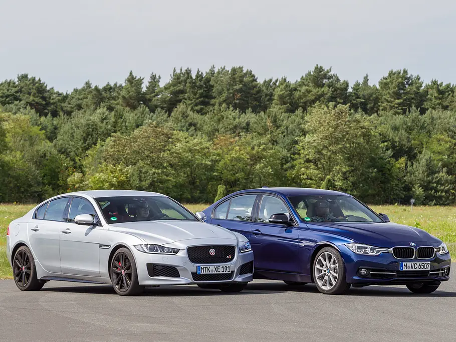BMW 340i Jaguar XE S Vergleichstest