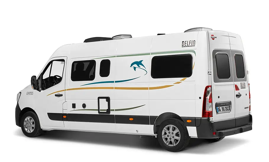 Bürstner Delfin C 621 (2022) von hinten links
