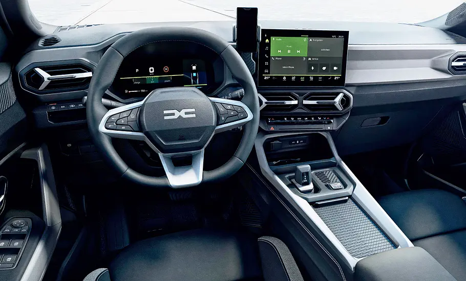 Dacia Bigster (2025) Das Cockpit des Dacia Bigster (2025).