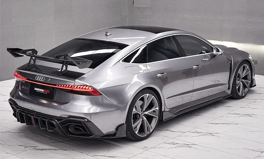 DarwinPro Audi RS 7 Die Heckansicht des DarwinPro Audi RS 7.