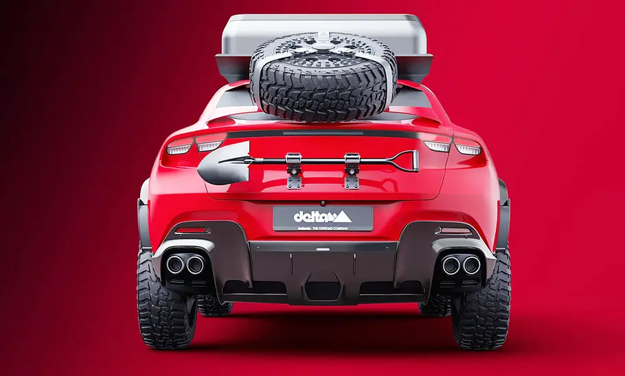 Ferrari Purosangue Fuoristrada Delta 4x4 Ferrari Purosangue Fuoristrada Delta 4x4: Heckansicht