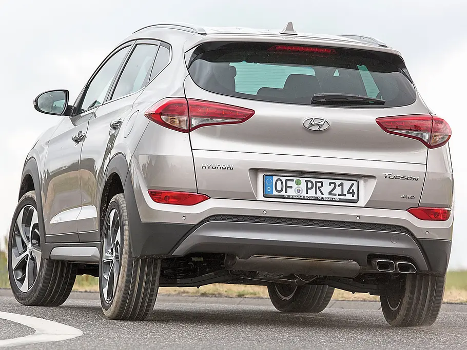 Hyundai Tucson 2.0 CRDi 4WD SUV Vergleichstest