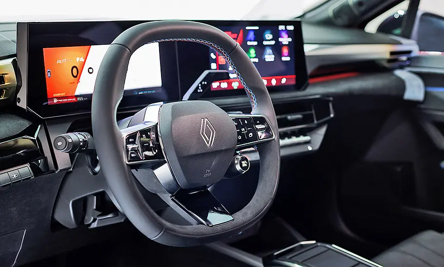 Cockpit des Renault Clio (2025)