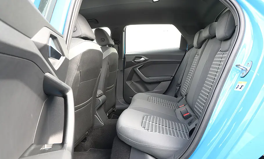 Audi A1 (2018) Der Fond des Audi A1 (2018).