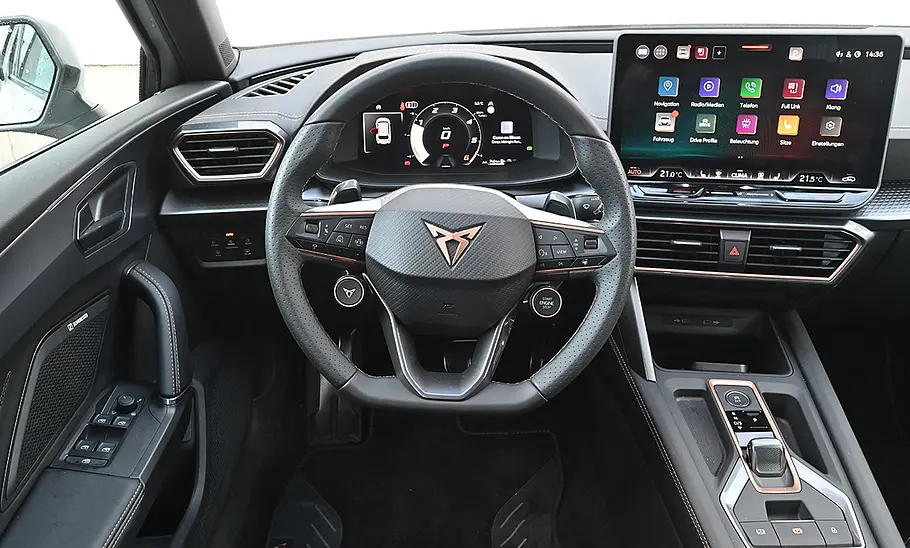 Cupra Leon Sportstourer Das Cockpit des Cupra Leon Sportstourer.
