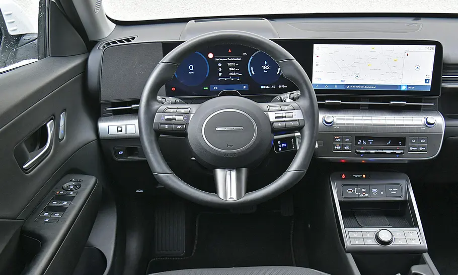 Hyundai Kona Elektro; Cockpit