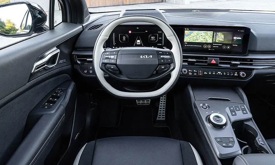 Kia Sportage (2025) Das Cockpit des Kia Sportage (2025).