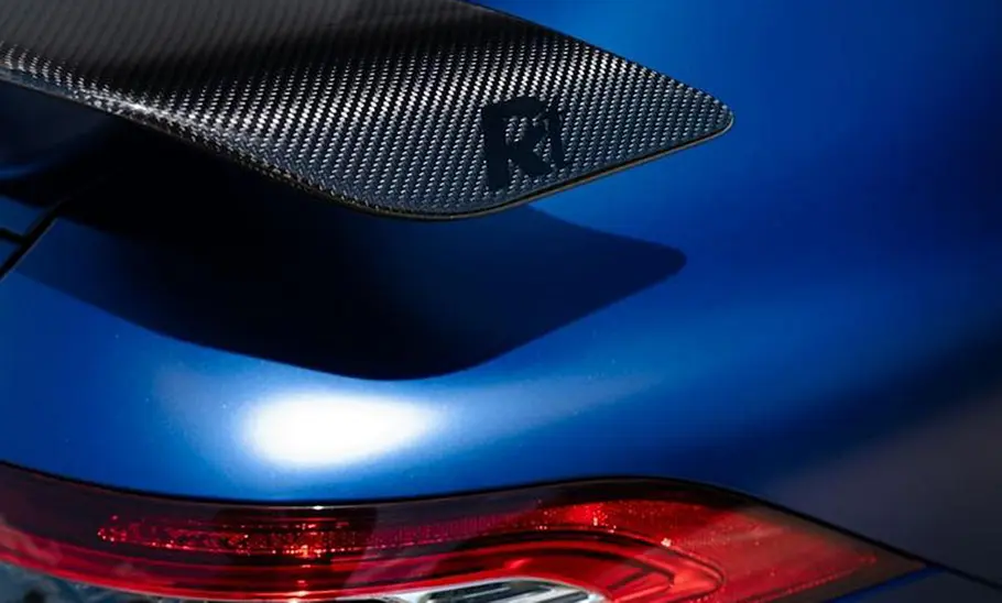 Renntech Mercedes-AMG GT 63 S Heckflügel-Detail des Renntech Mercedes-AMG GT 63 S.