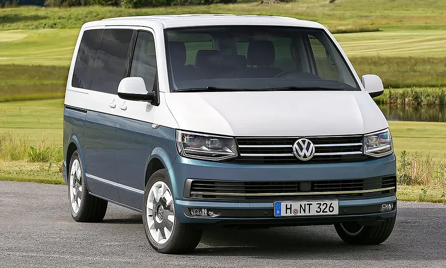 VW T6 Multivan (2015) VW T6 Multivan (2015); statisch von vorne links