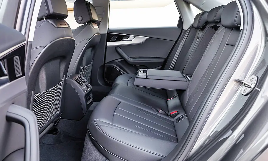 Der Fond des Audi A4 (2019).