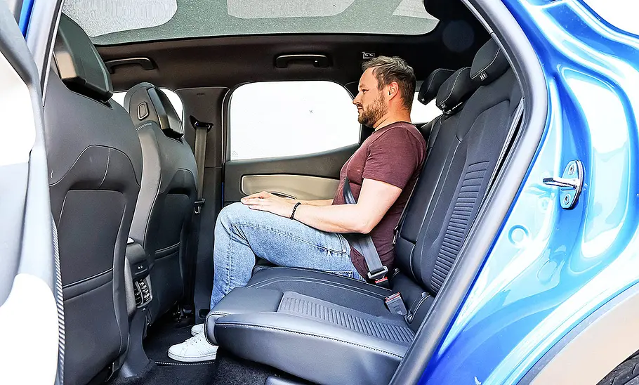 Blick in den Fond des Ford Explorer.
