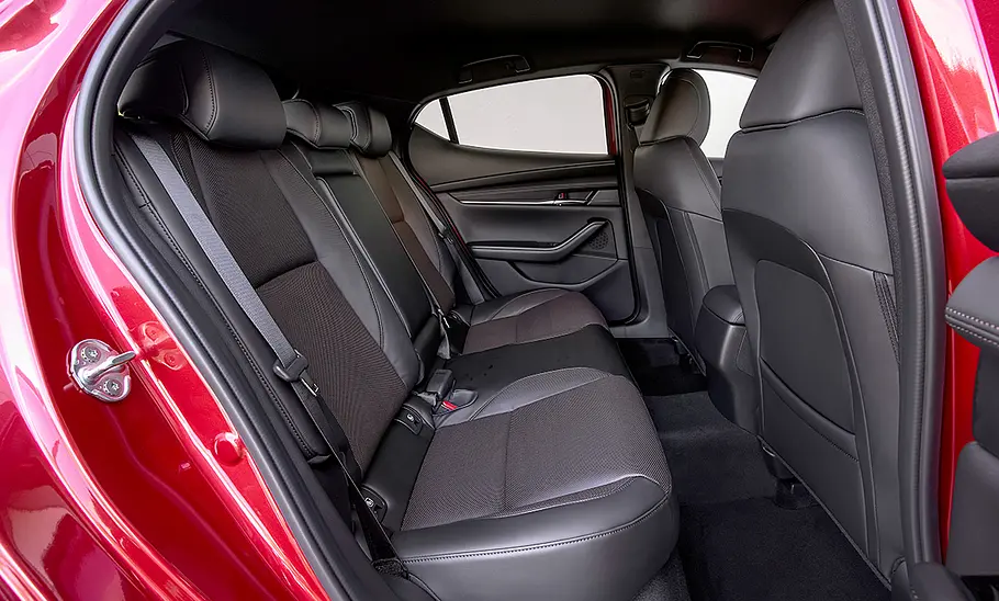 Mazda3 (2019) Die Rücksitzbank des Mazda3 (2019)