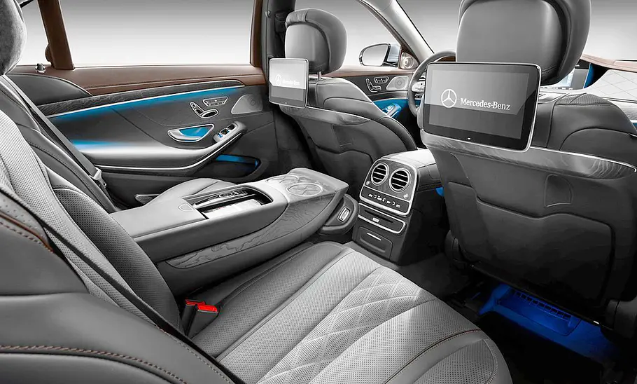 Mercedes S-Klasse (2017) Mercedes S-Klasse (2017); hintere Sitze
